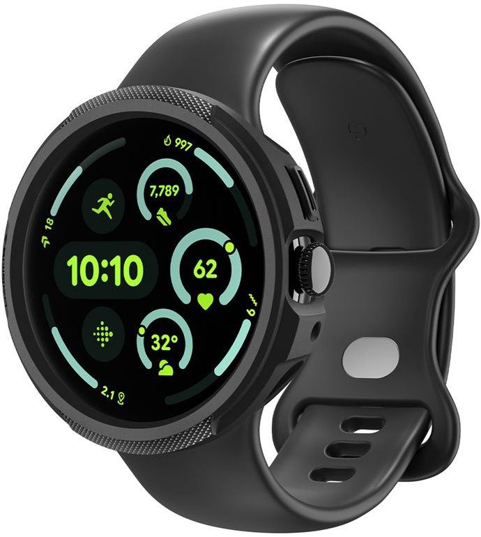 Spigen Liquid Air V2 Pixel Watch 4 45 mm Matte Black