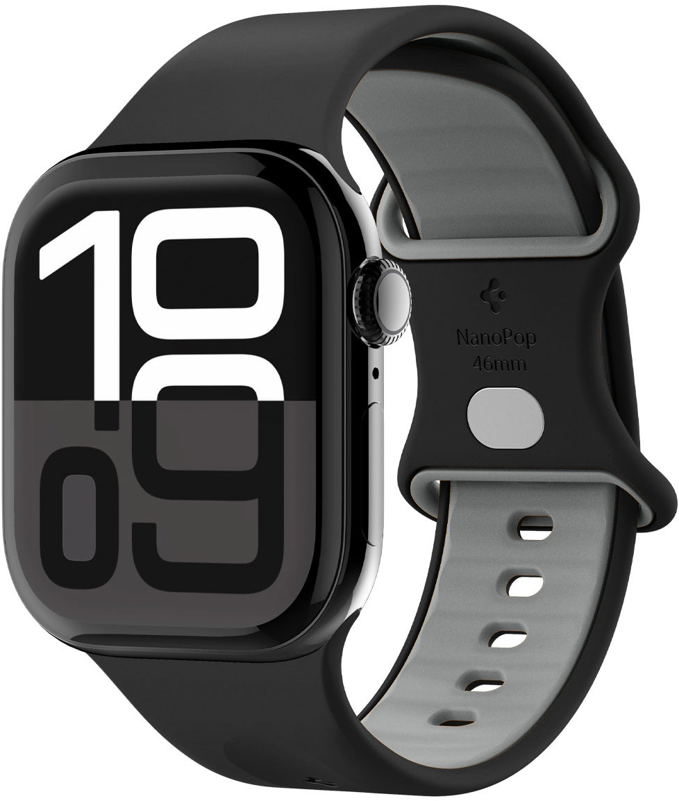 Spigen Nano Pop Band Apple Watch 49 mm/46 mm/45 mm/44 mm Black Sesame