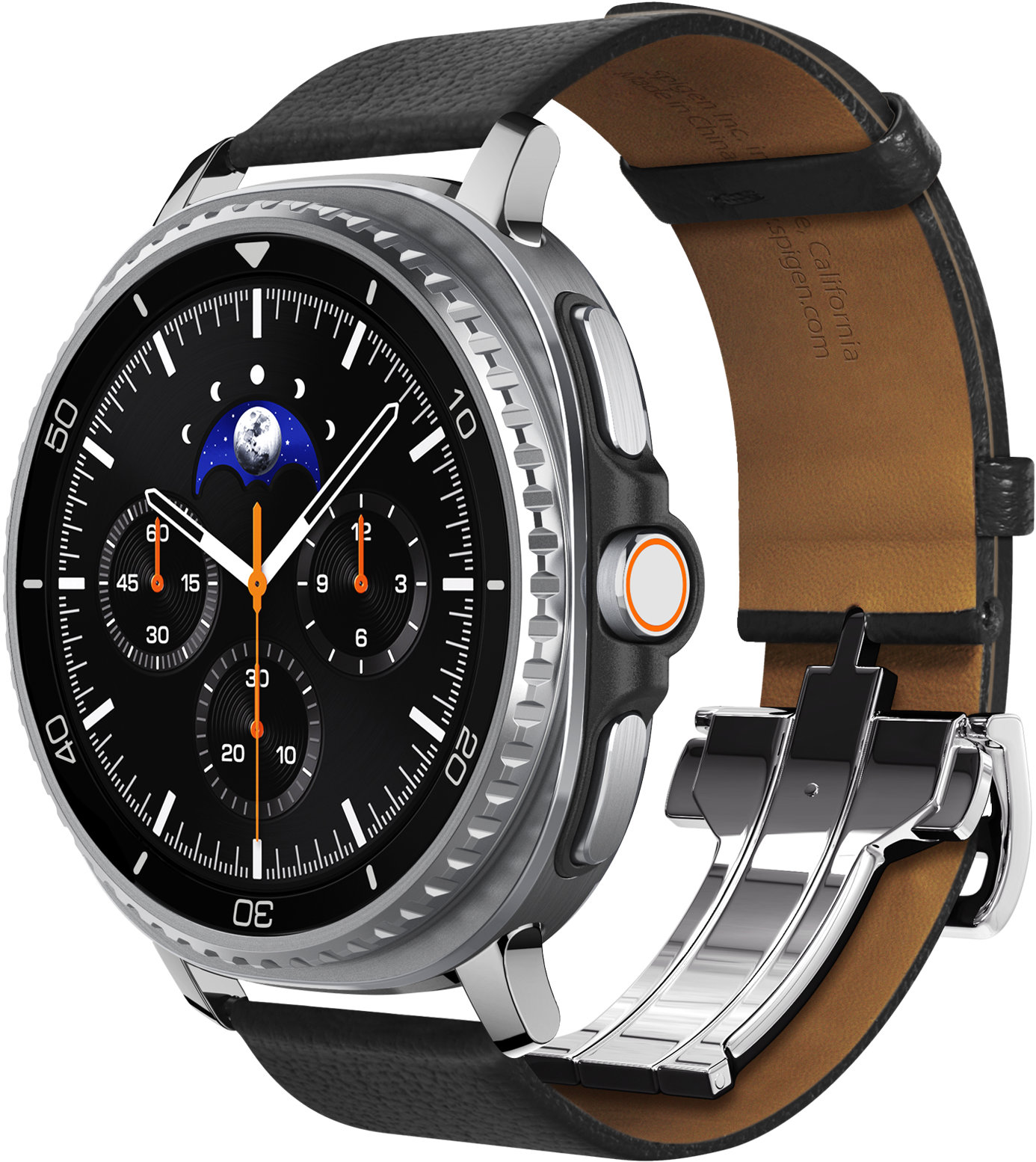 Spigen Enzo Band Samsung Galaxy Watch 8 46 mm/44 mm/40 mm Black