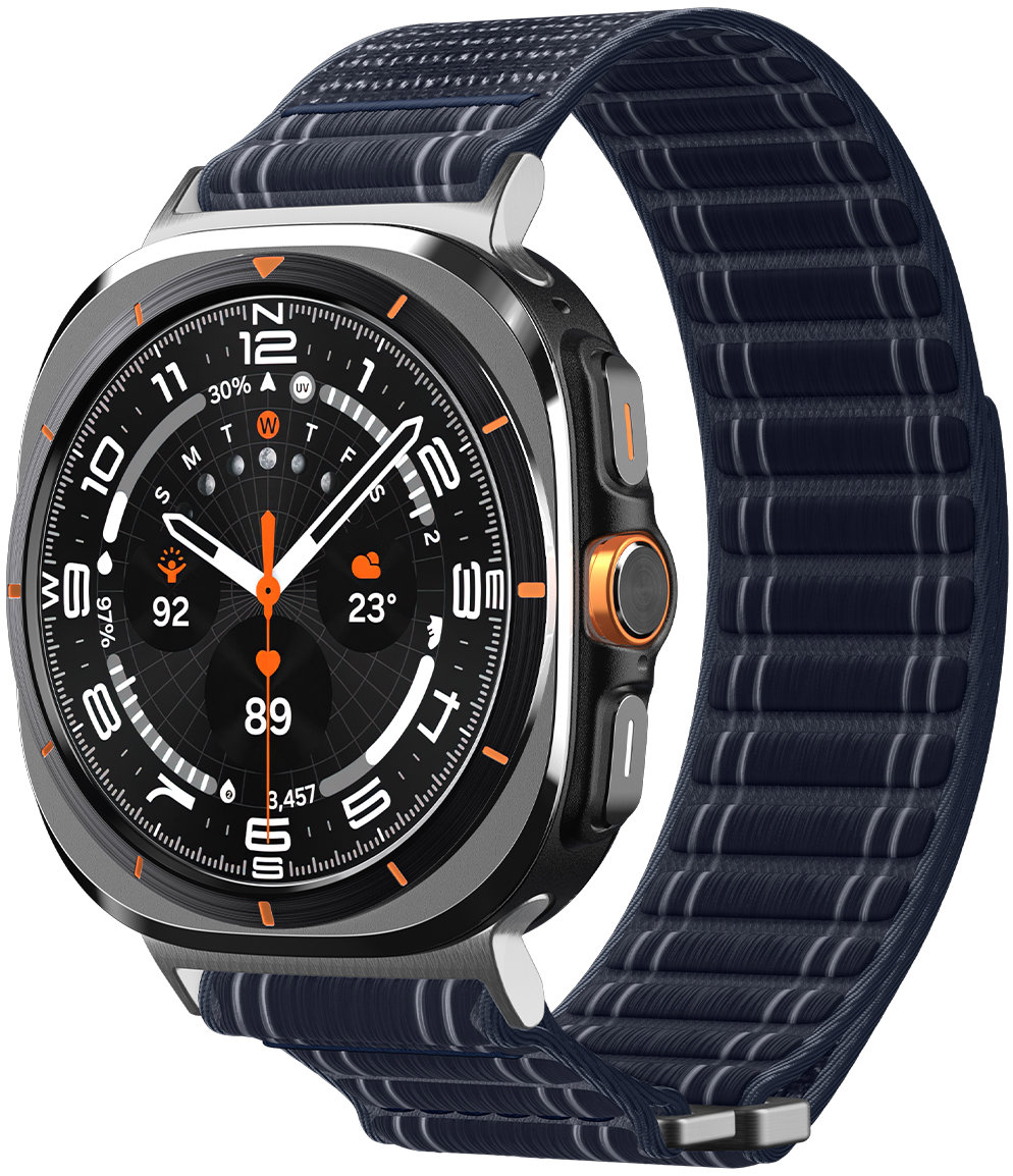Spigen Fabric Band Hook a Loop Samsung Galaxy Watch Ultra 47 mm Navy