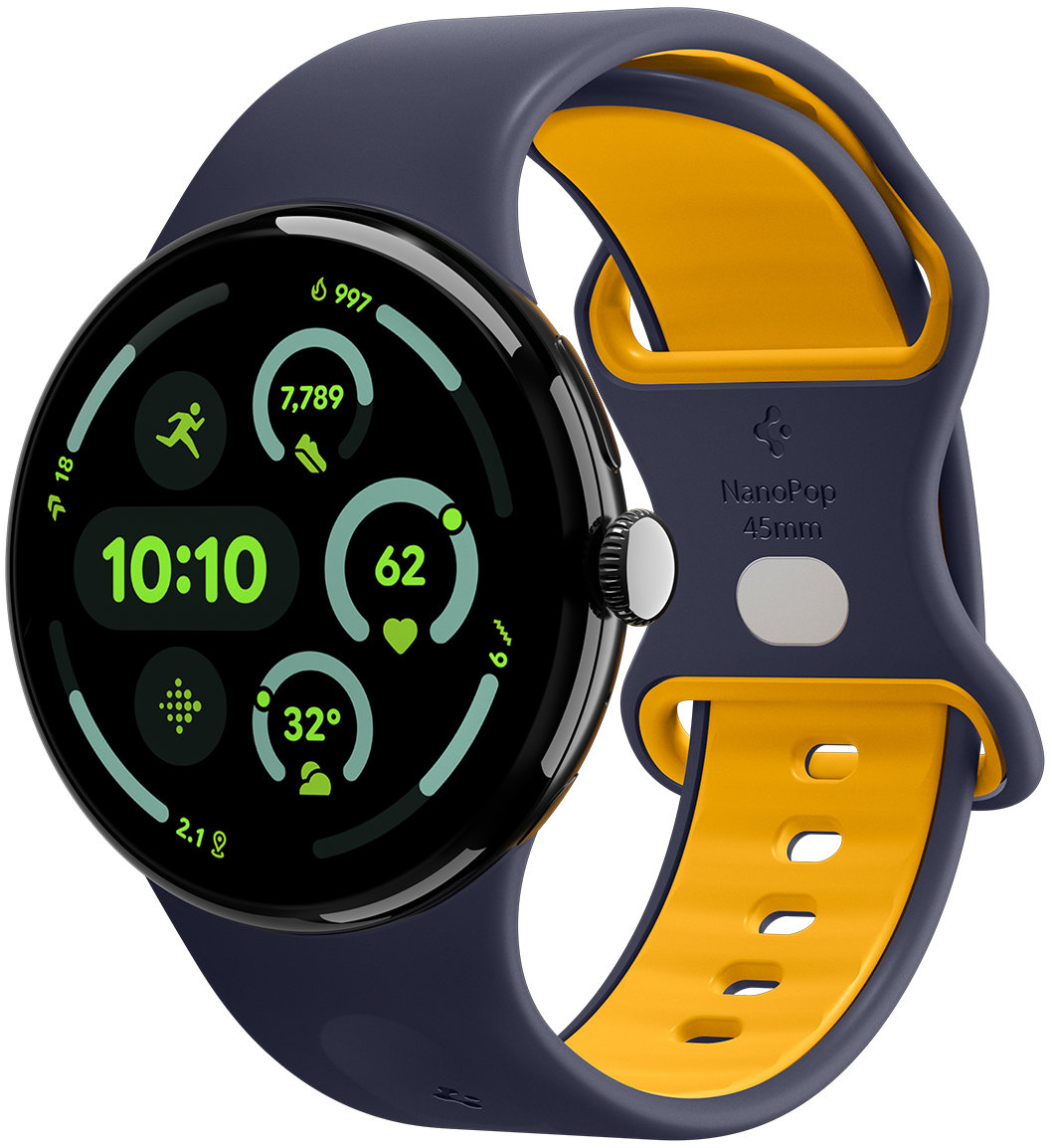 Spigen Nano Pop Band Google Pixel Watch 4/3 45 mm Blueberry Navy
