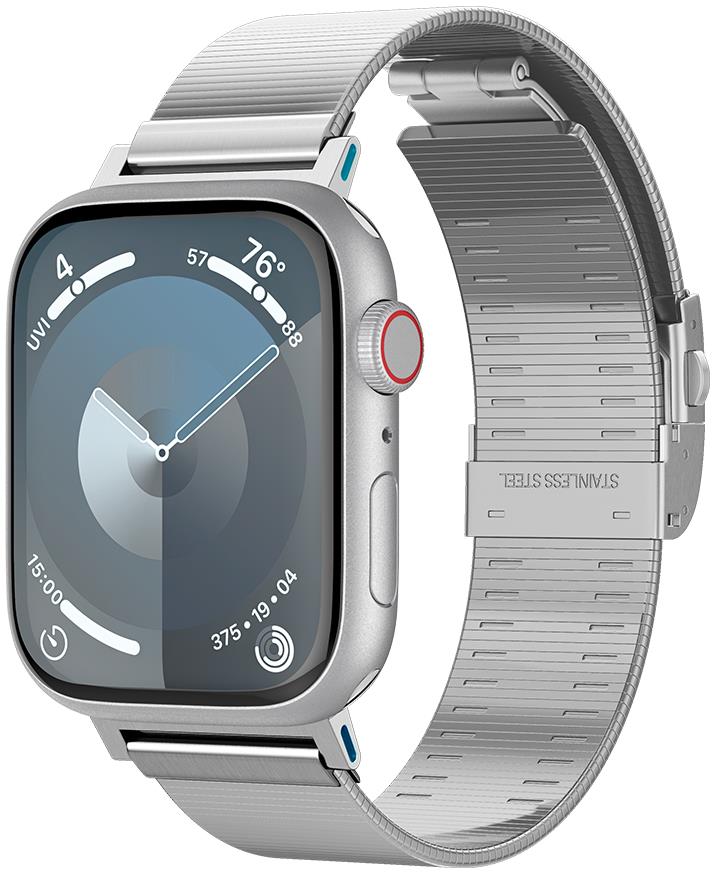 Spigen Sleek Link. Silver Apple Watch 41 mm/40 mm/38 mm