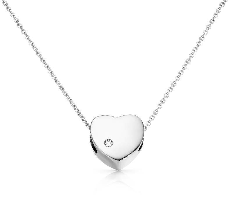 Dolcze Heart White (Au 585/1000, 1,64 g)