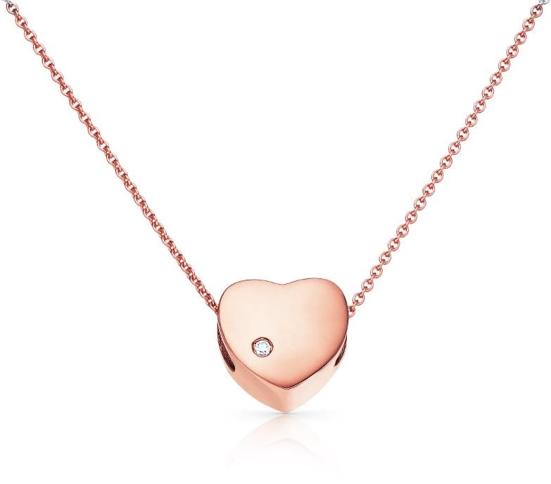 Dolcze Heart Pink (Au 585/1000, 1,64 g)