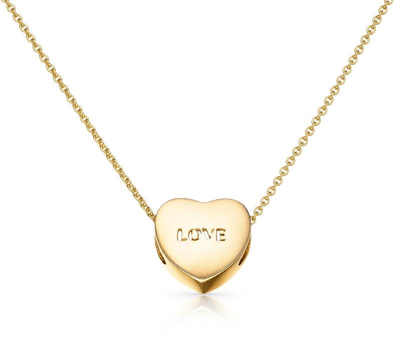 Dolcze Heart Love Yellow (Au 585/1000, 1,67 g)