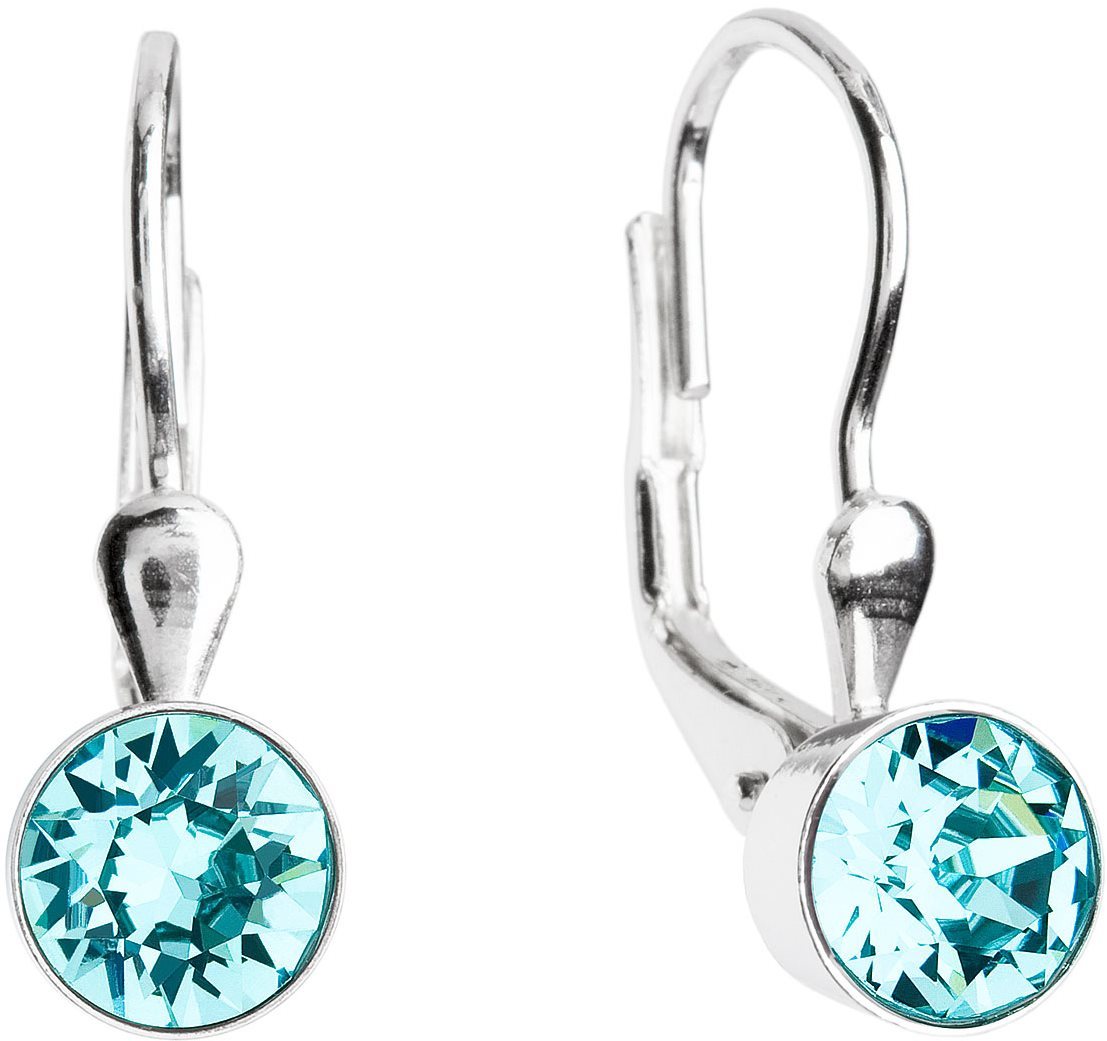 EVOLUTION GROUP 31112.3 lt. turquoise kotlík dekorované krištáľmi Swarovski® (Ag 925/1000, 1 g)
