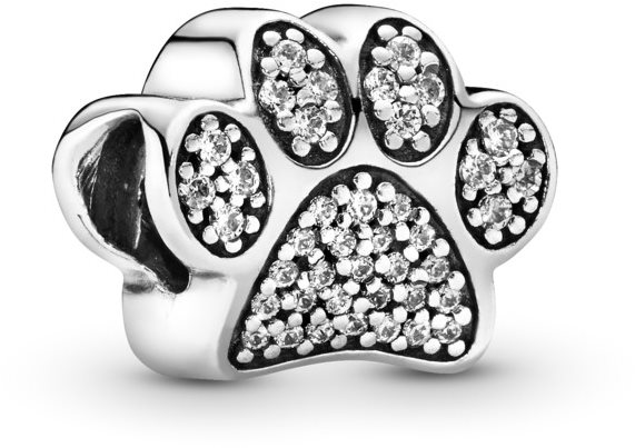 PANDORA Moments Passions 791714CZ Odtlačok labky (Ag 925/1000, 4 g)