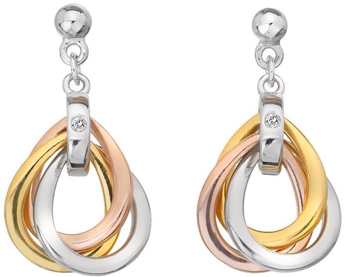 HOT DIAMONDS Trio DE645 (Ag 925/1000, 5,39 g)