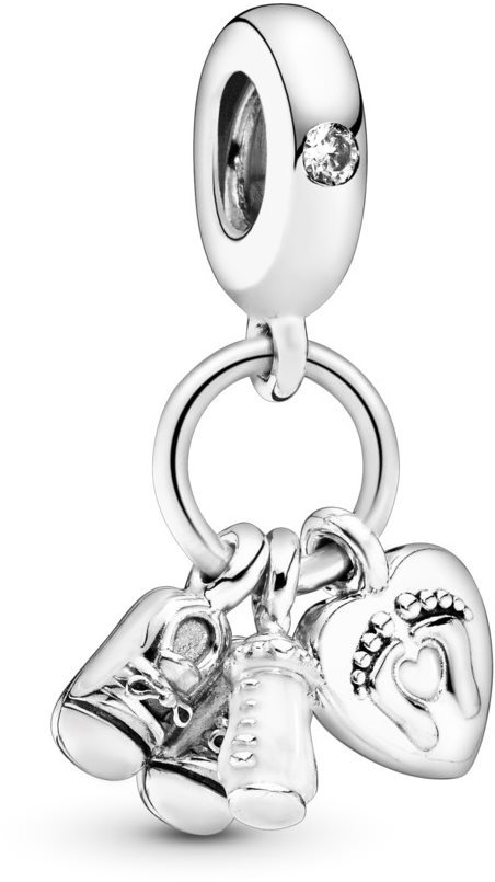 PANDORA Moments People 798106CZ Visiaci, Moje dieťatko (Ag 925/1000, 3,1 g)
