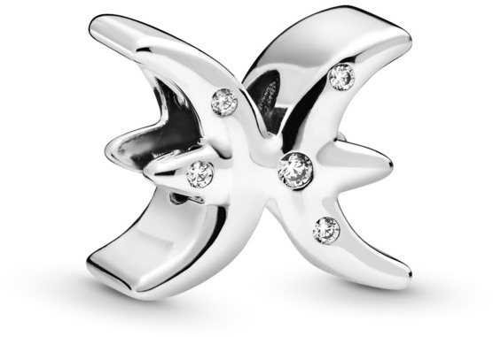 PANDORA Moments ID 798426C01 so znamením zverokruhu Trblietavé Ryby (Ag 925/1000, 2,4 g)