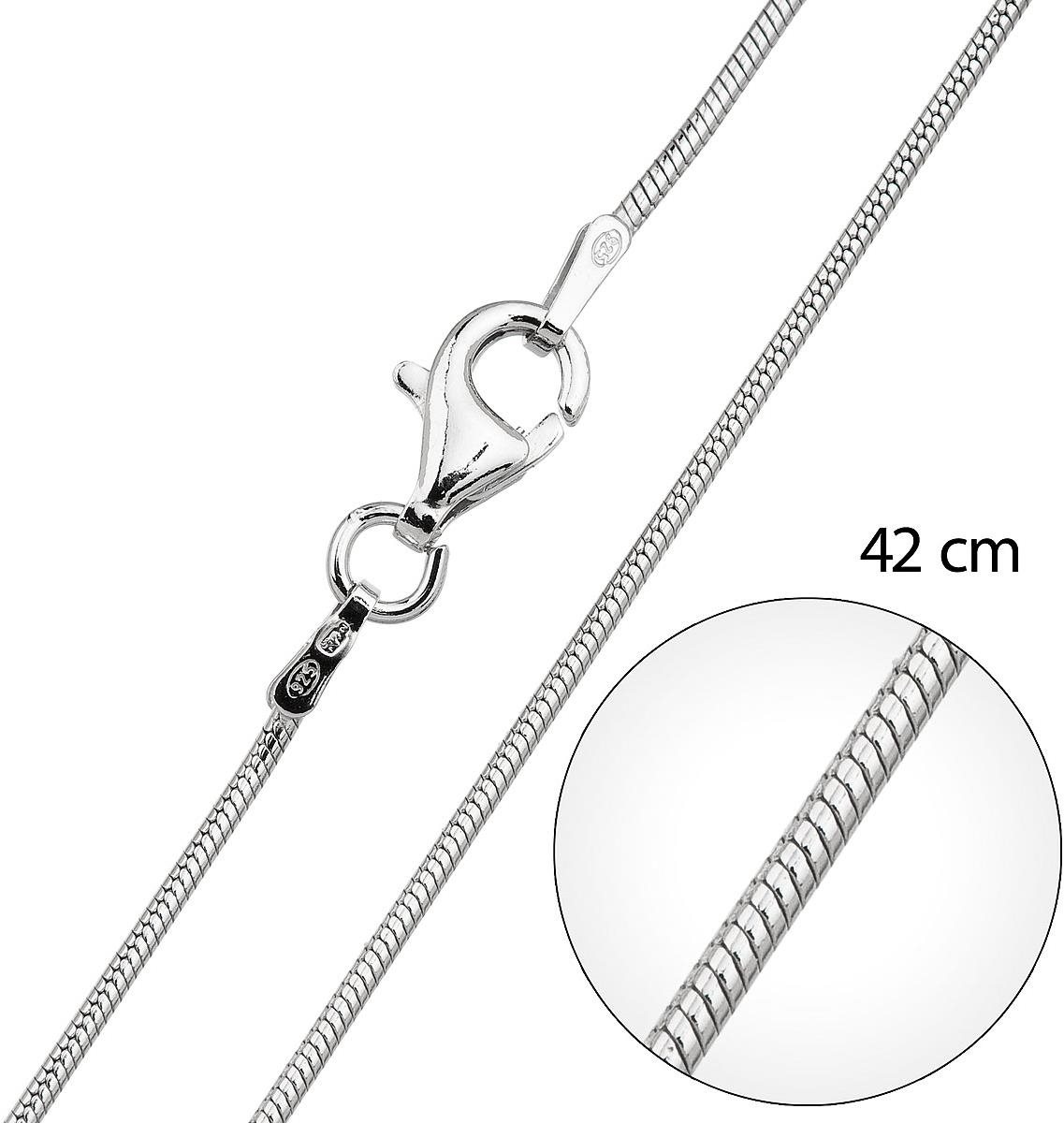 Retiazka EVOLUTION GROUP 30002 háďa 42 cm (Ag 925/1000, 3,7 g)