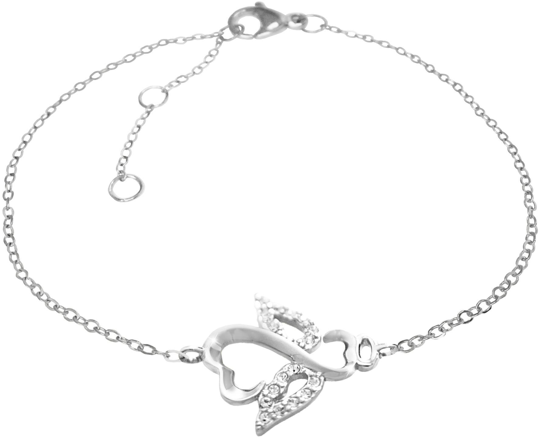 JSB Bijoux Strieborný náramok Anjel s kryštálmi značky Swarovski 92500406cr (Ag 925/1000; 1,58 g)