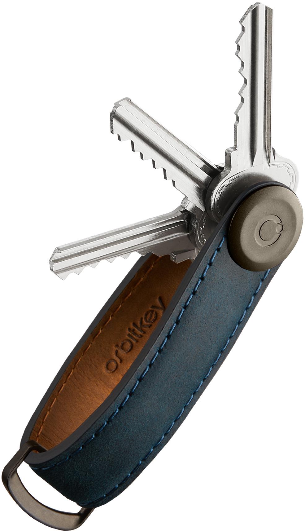 ORBITKEY Key Organizér Crazy-Horse – Marine Blue