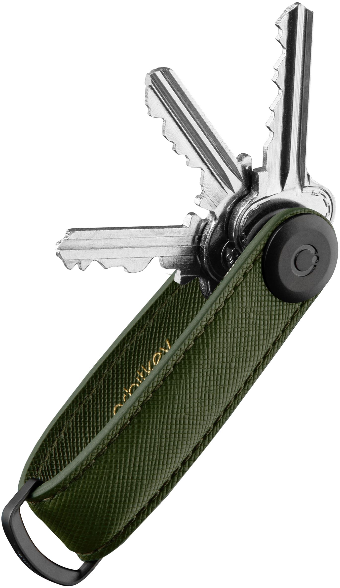 ORBITKEY Key Organizér Saffiano – Olive
