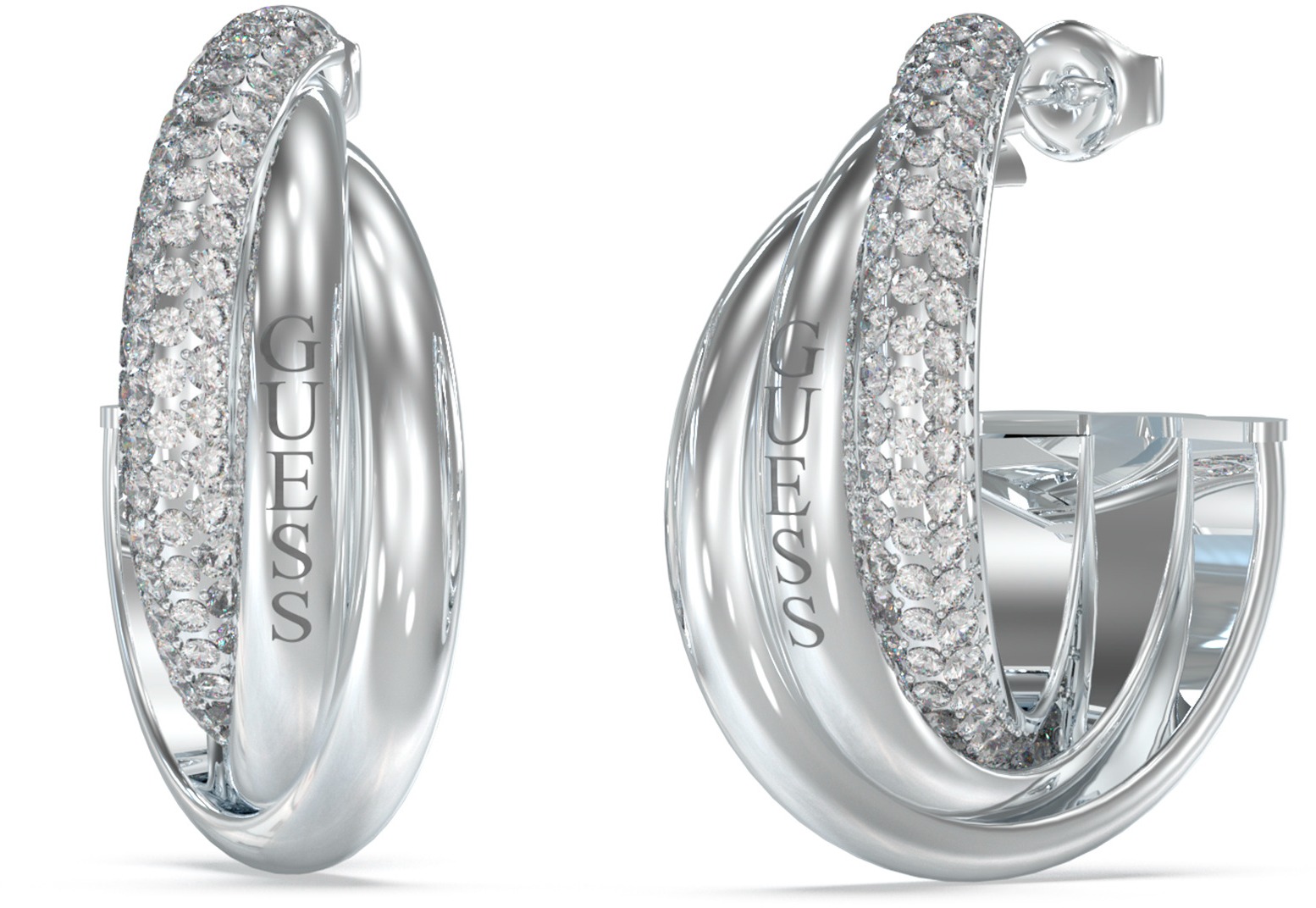 GUESS Náušnice Perfect JUBE04064JWRHT/U