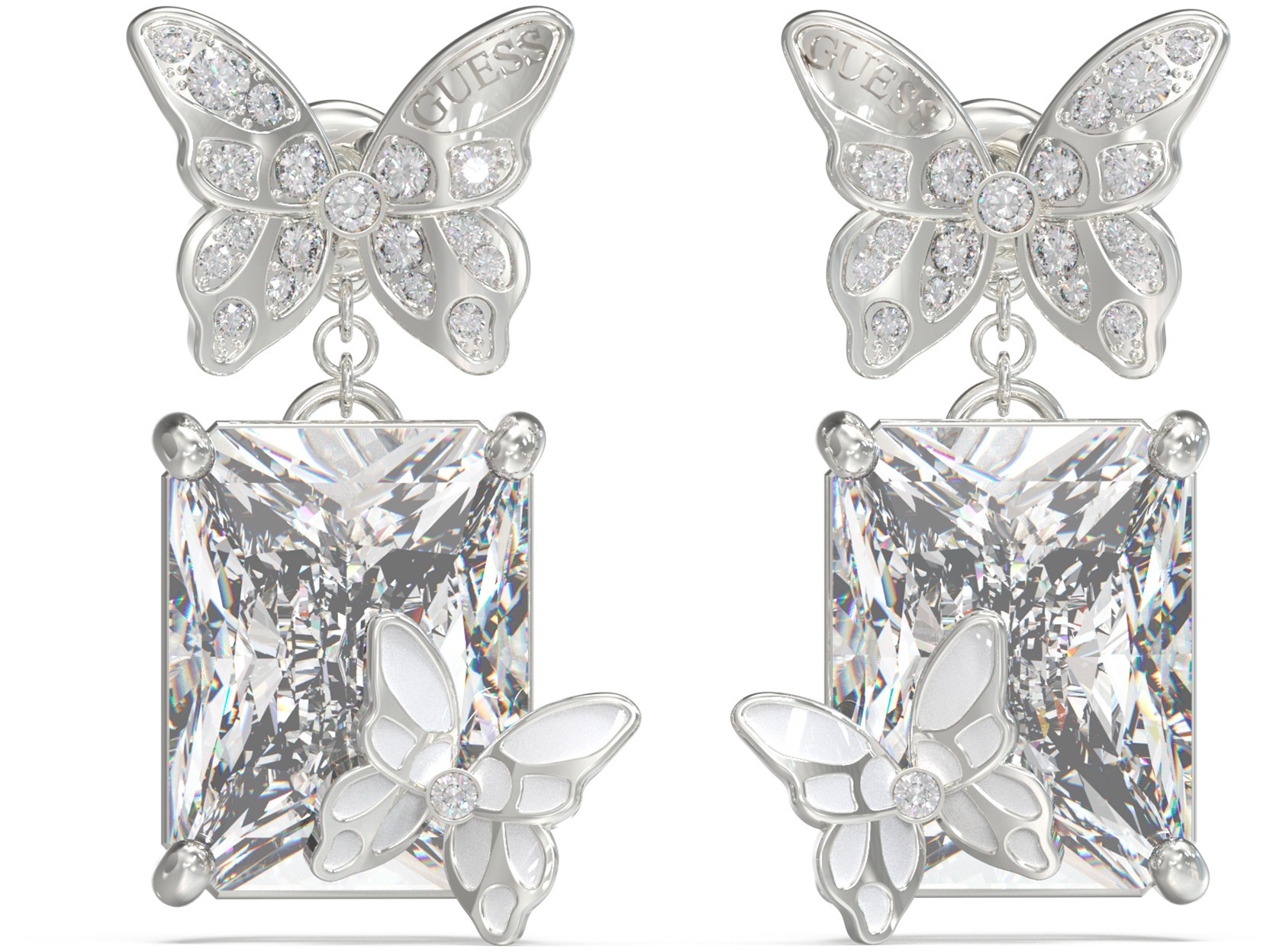 GUESS Náušnice Chrysalis JUBE04089JWRHT/U
