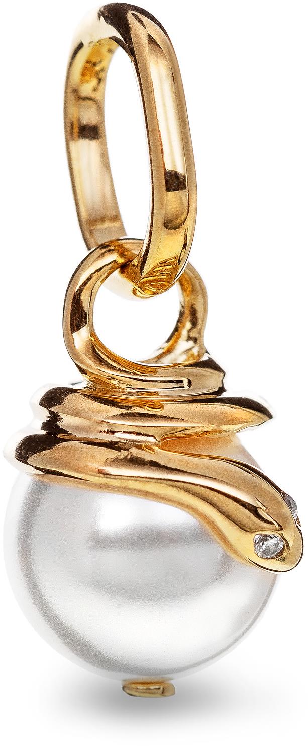 PANDORA Moments 763375C01 Mini visiaci Had s perleťou (Ag 925/1000, 1,06 g)