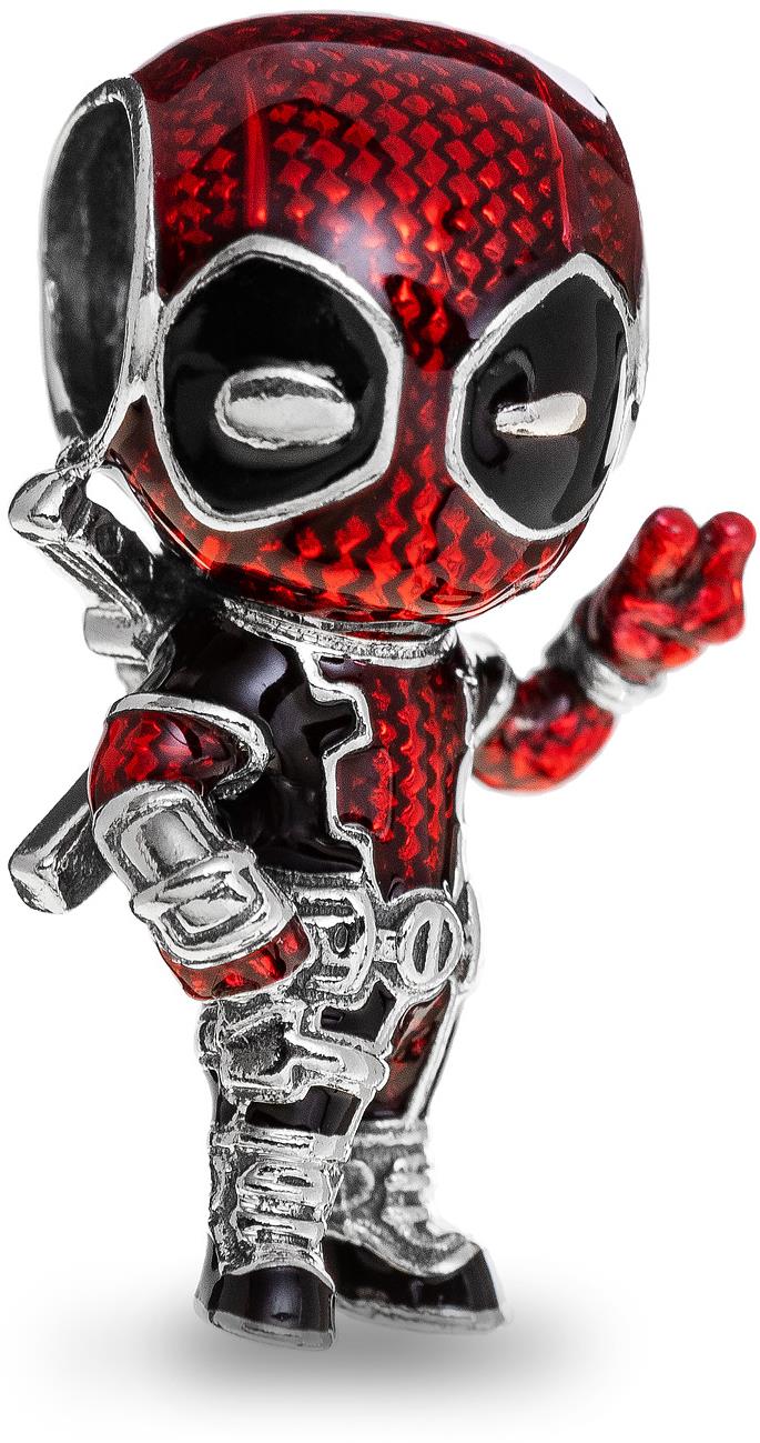 PANDORA Moments 793360C01 Marvel Deadpool (Ag 925/1000, 3,26 g)
