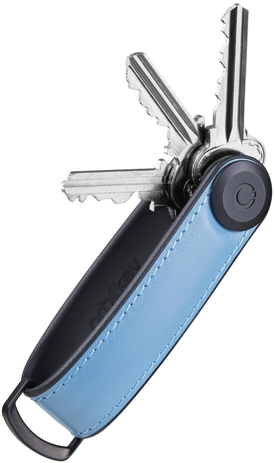 ORBITKEY Key Organizer Leather 2.0 – Lake Blue