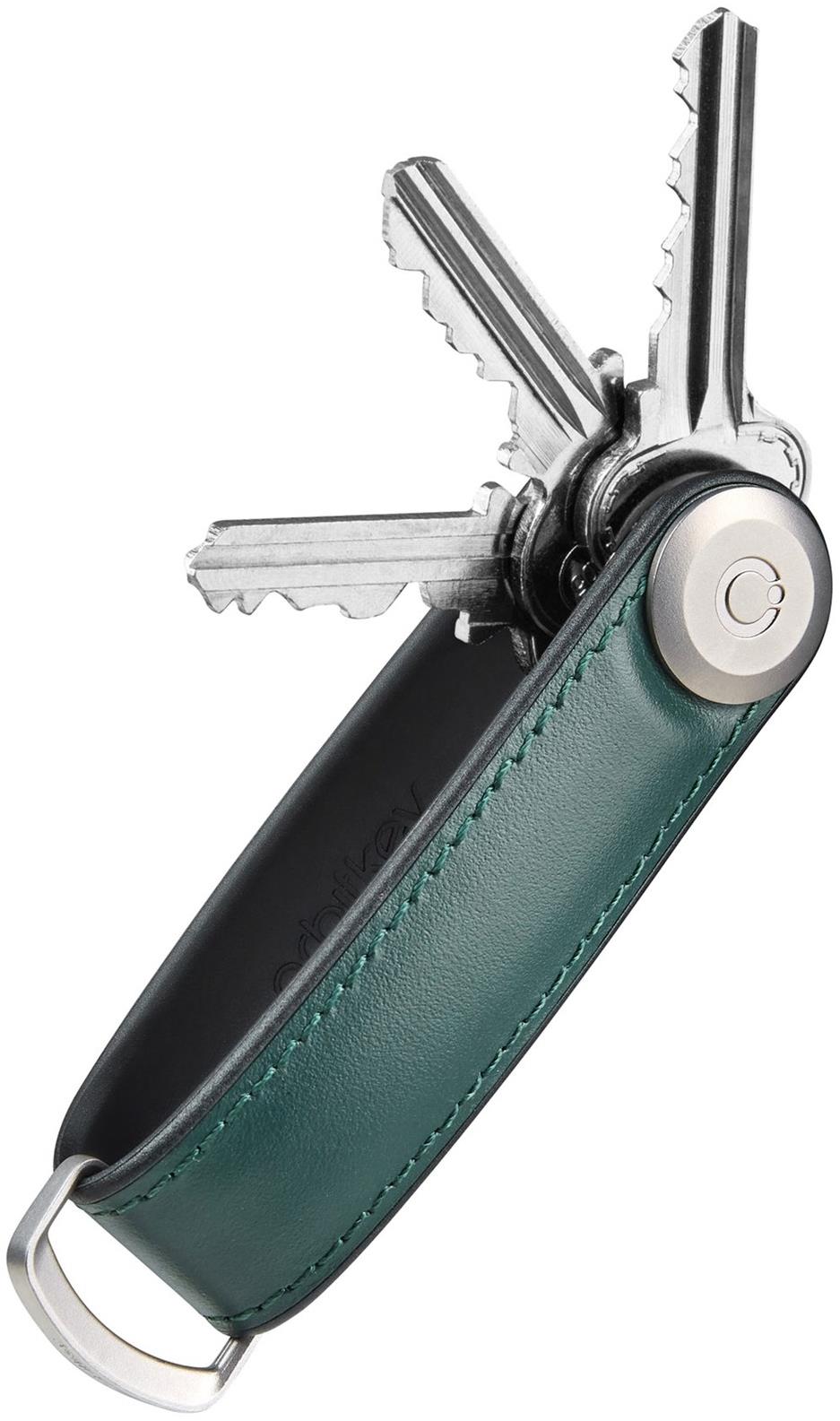 ORBITKEY Key Organizer Leather 2.0 – Pine Green