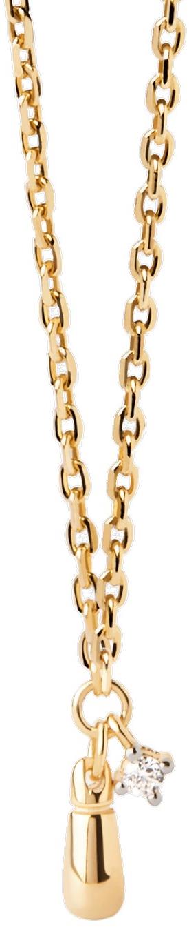 PDPAOLA Pozlátený náhrdelník Kira CO01-972-U (Ag 925/1000, 1,76 g)