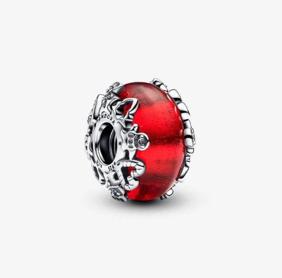 PANDORA Moments 793597C00, Vianočné čaro zo skla Murano (Ag 925/1000, 3,6 g)