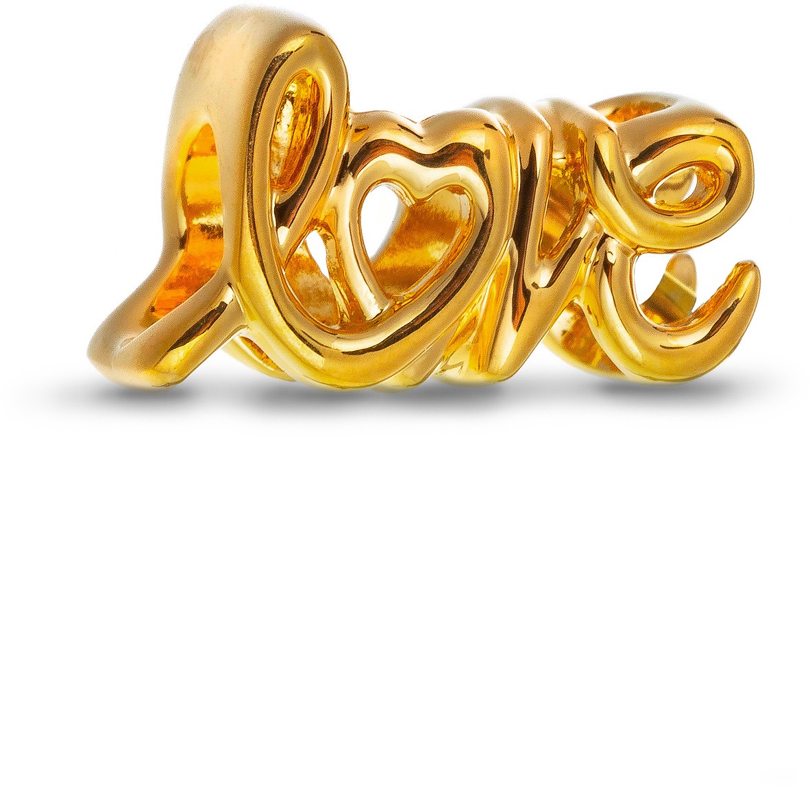 PANDORA Moments 763055C00 s nápisom Love