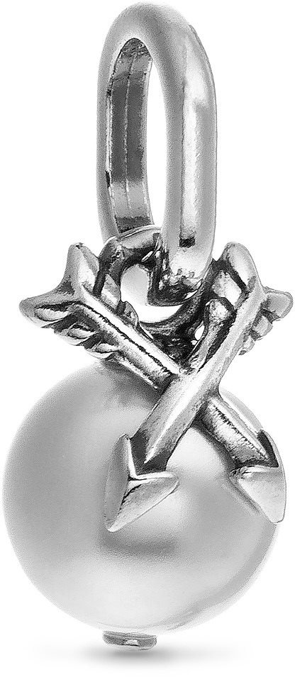 PANDORA Moments 793687C01 Mini visiaca Perla a šípy (Ag 925/1000, 1g)