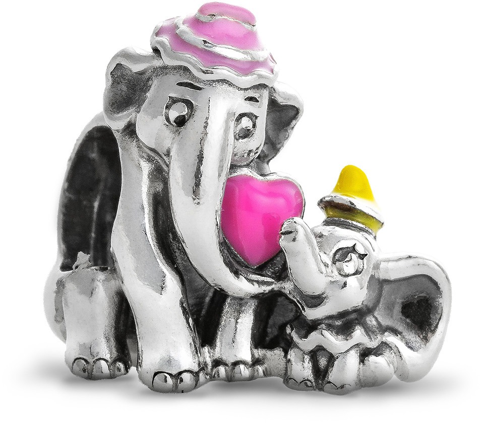PANDORA 793751C01 – Disneyho Dumbo s mamičkou (Ag 925/1000, 3,2 g)