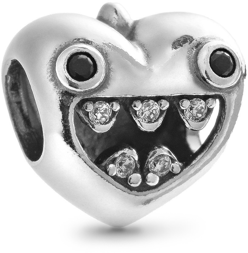 PANDORA 793768C01, srdce mamičkinej príšerky (Ag 925/1000, 2 g)