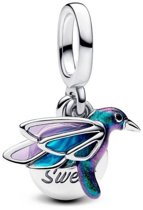 PANDORA 793746C01 Dvojitý visiaci Kolibrík (Ag 925/1000, 1,5 g)