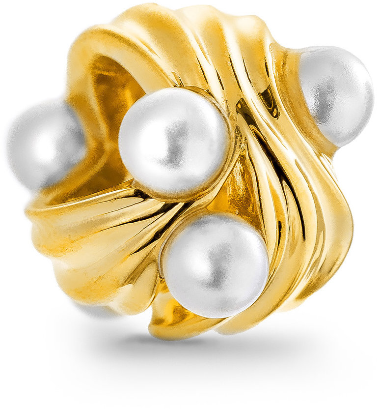 PANDORA 763915C01, Abstraktné vlny (Ag 925/1000, 2,1 g)