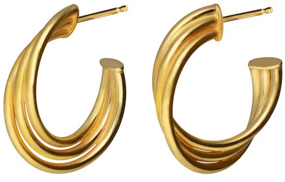 VICTORIA CRUZ Nivola zlaté (Ag 925/1000, 3,15 g)