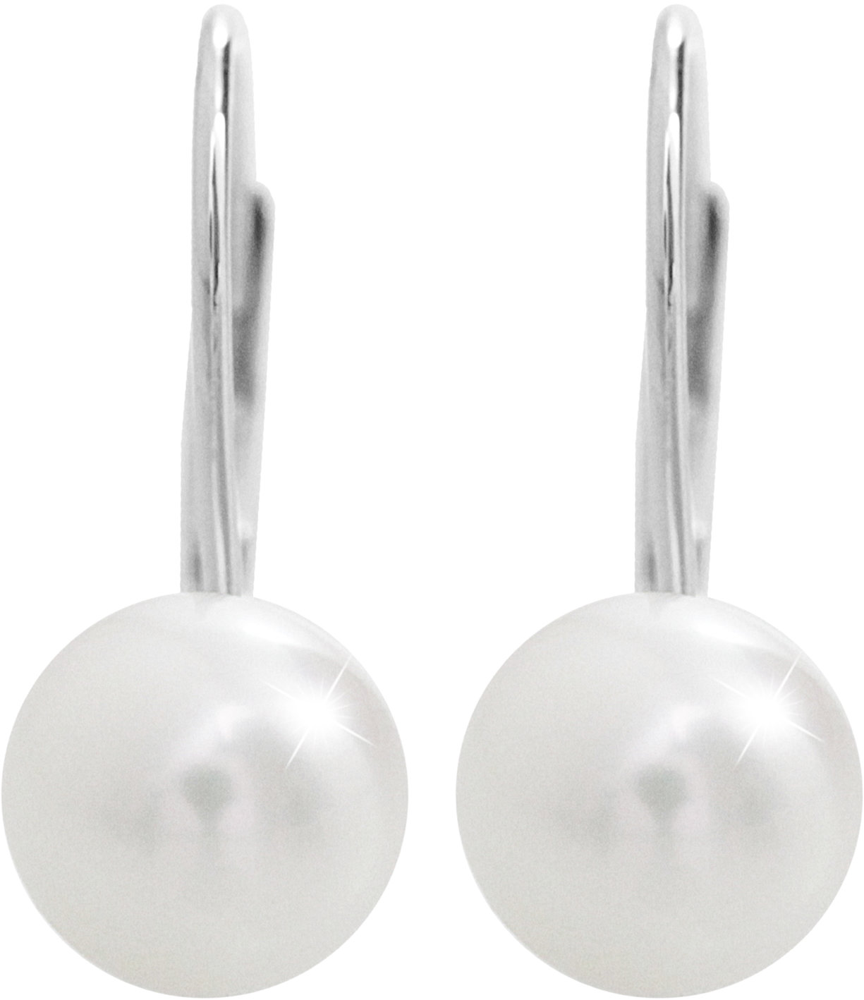 JSB Bijoux Samostatná riečna perla s priemerom 8 mm White 92400542wh (Ag 925/1000, 4 g)