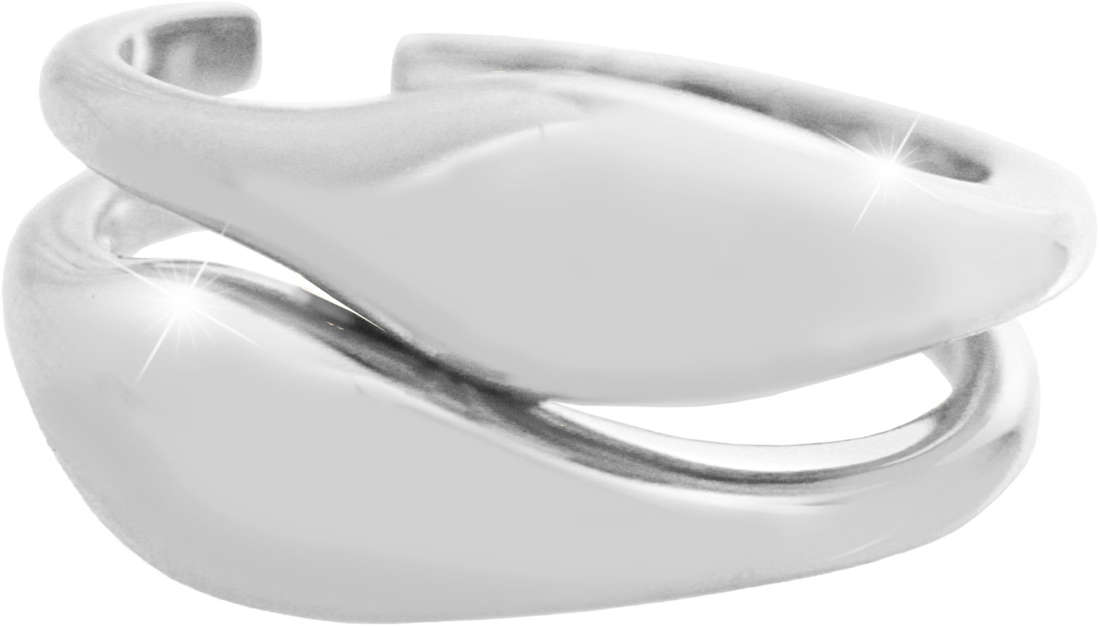 JSB Bijoux Dvojitý nepravidelného tvaru 2700584r (Ag 925/1000, 5,08 g)