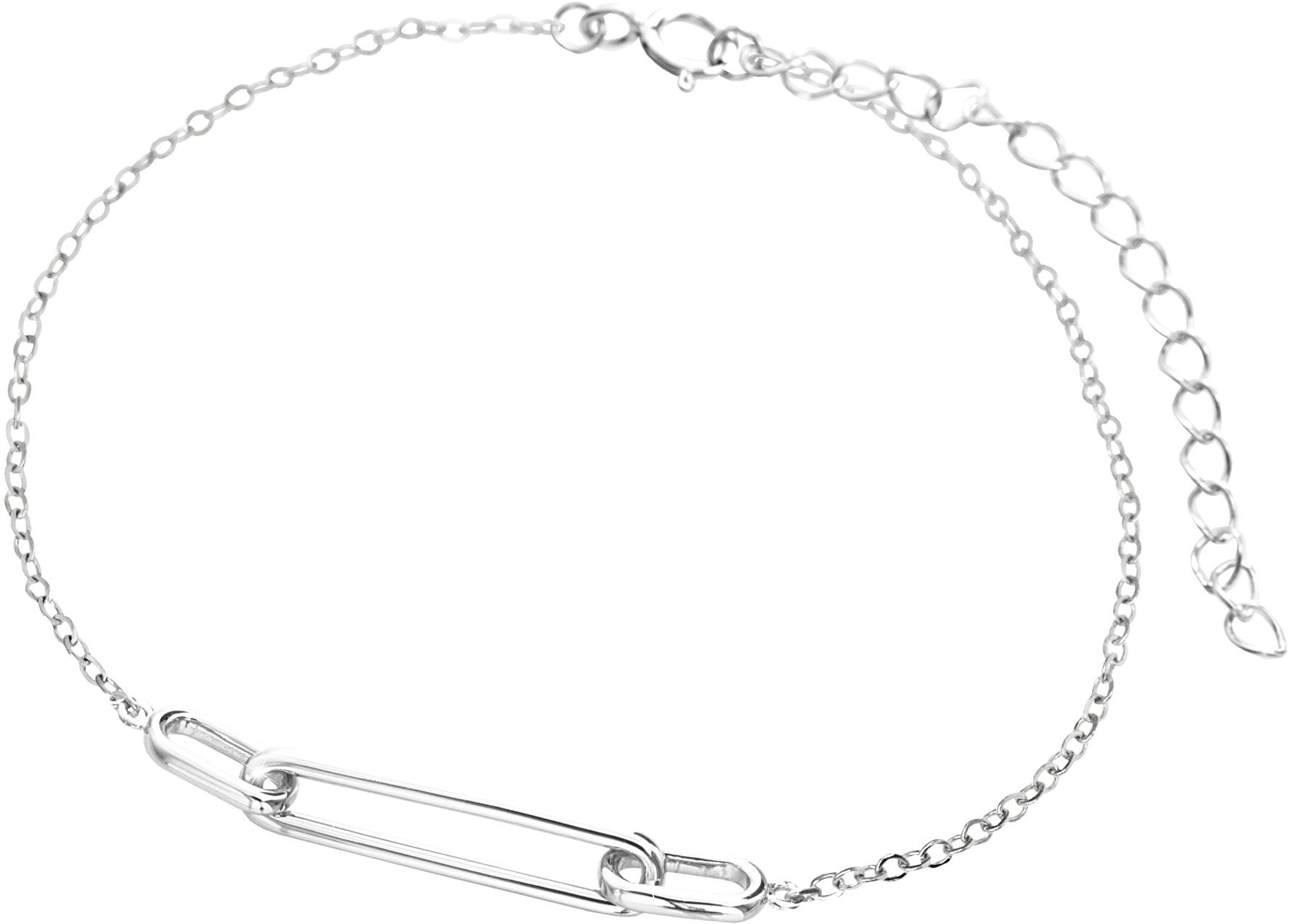 JSB Bijoux Prepojené ovály 92500521r (Ag 925/1000, 2,46 g)