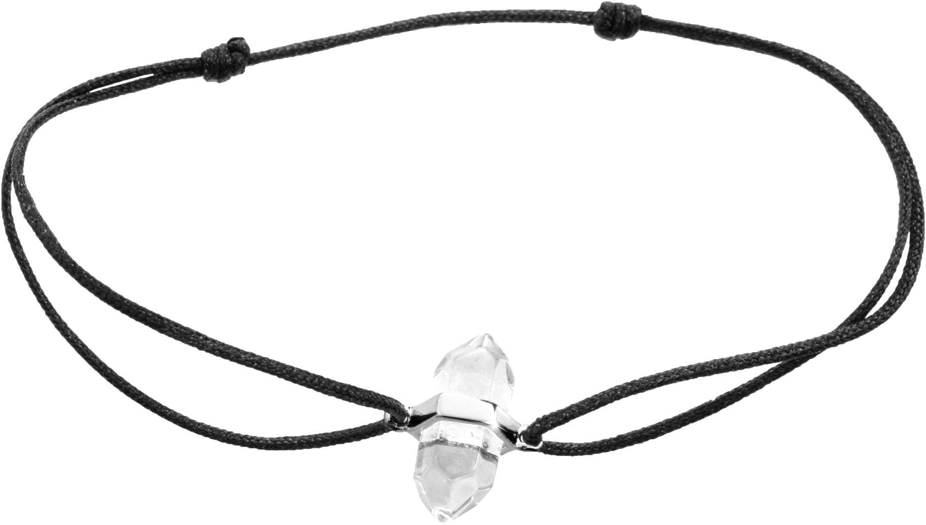 JSB Bijoux Krištáľ na šnúrke 92500529cr (Ag 925/1000, 1,04 g)