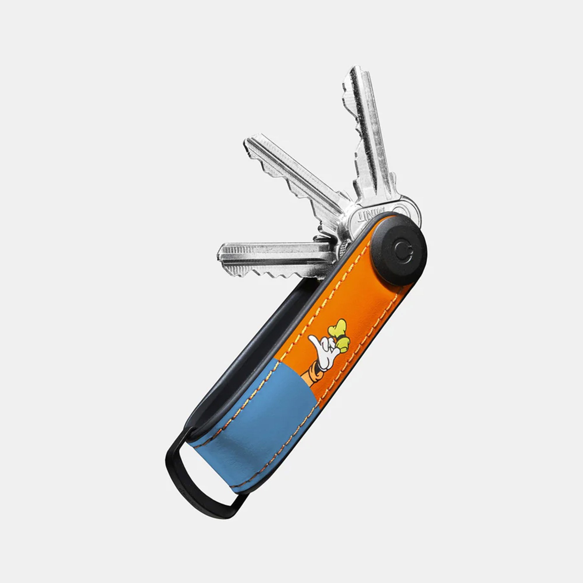 ORBITKEY Disney Hybrid Leather Key Organiser Goofy
