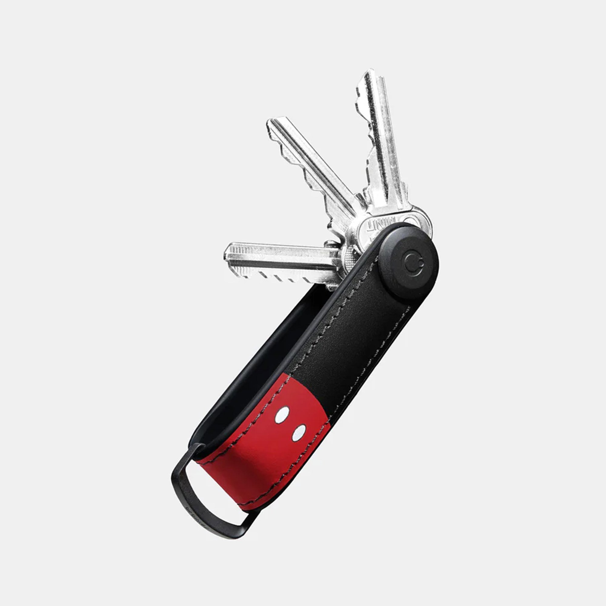 ORBITKEY Disney Hybrid Leather Key Organiser Mickey Mouse