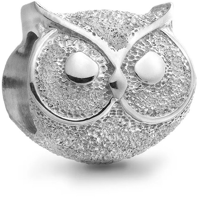 PANDORA – Korálik 794525C00 Mini, Štruktúrovaná sova