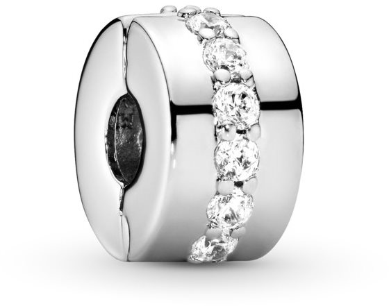 PANDORA Moments Timeless 791972CZ Klipsový trblietavý rad (Ag 925/1000, 2,9 g)
