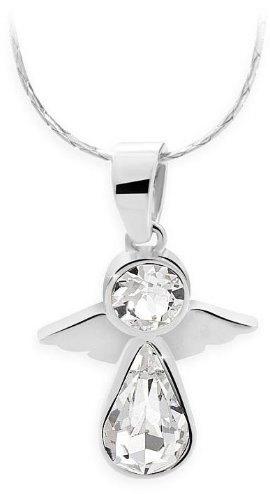 JSB Bijoux Náhrdelník Anjel s krištáľovými kameňmi Swarovski