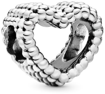 PANDORA Moments Purely 797516 Korálkové srdce (Ag 925/1000, 3,1 g)