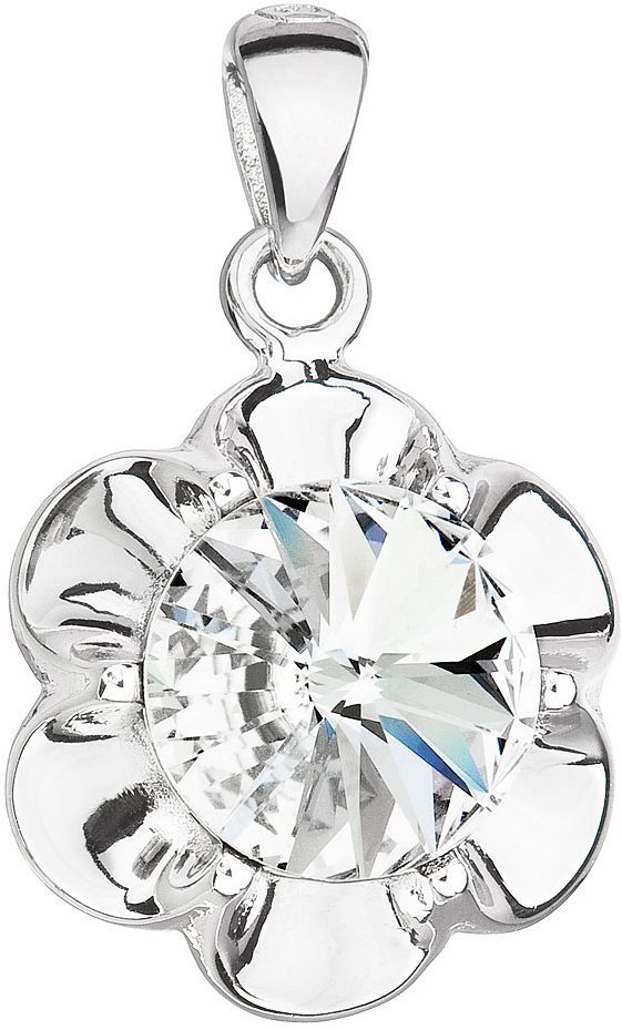 EVOLUTION GROUP 34230.1 kryštálový prívesok dekorovaný kryštálmi Swarovski® (925/1000, 1,7 g)