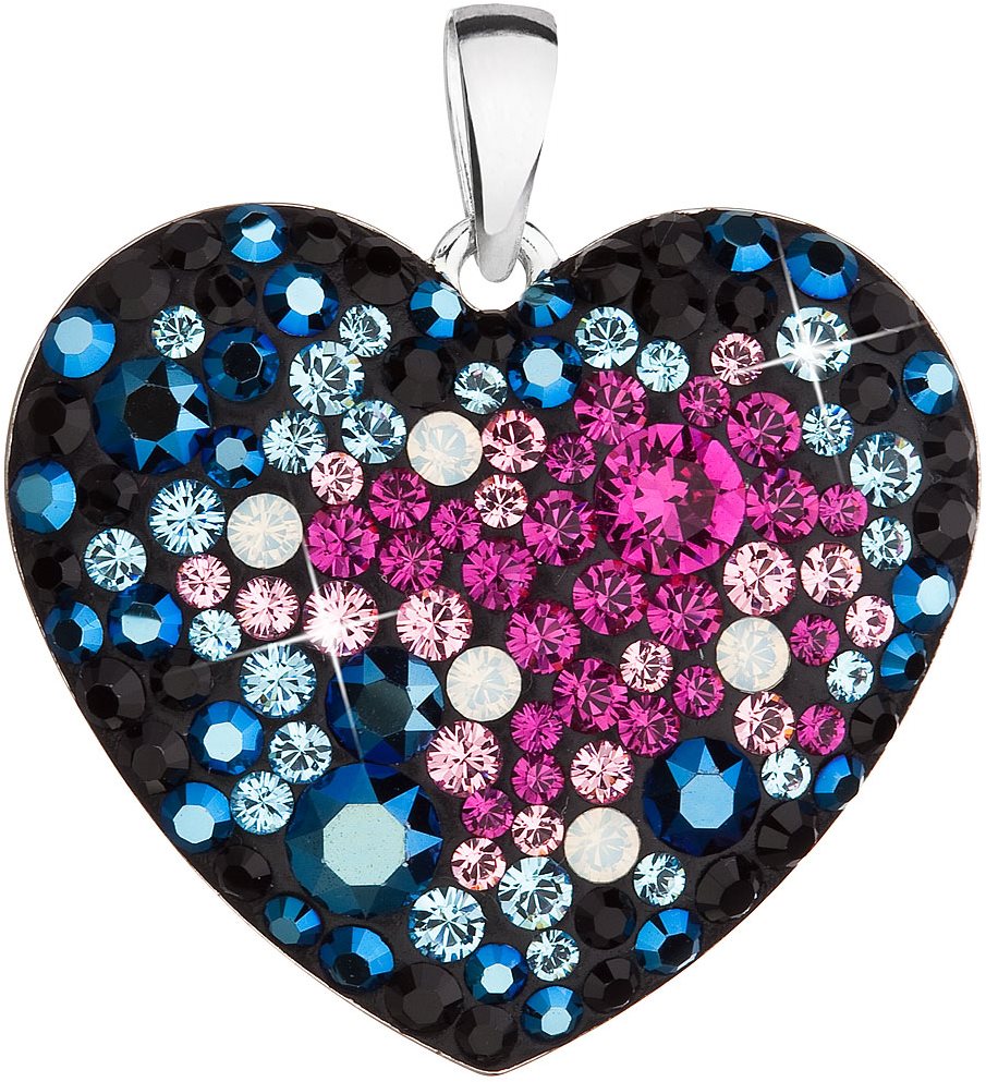EVOLUTION GROUP 34243.4 galaxy prívesok dekorovaný kryštálmi Swarovski® ( 925/1000, 2 g)