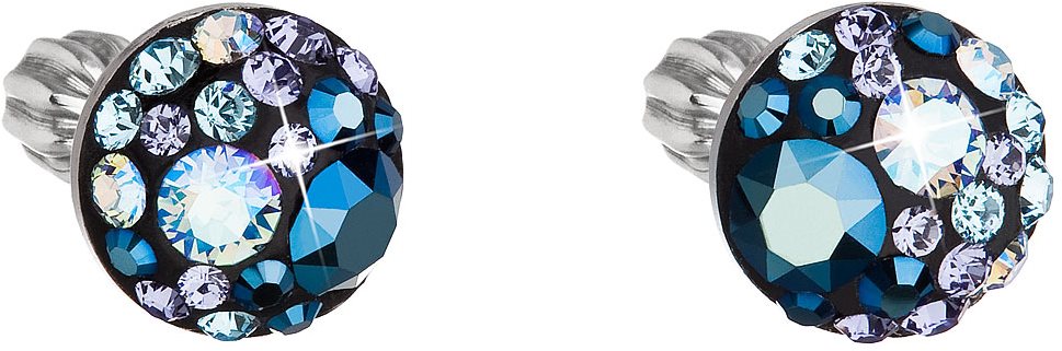 EVOLUTION GROUP 31336.3 blue style s kryštálmi Swarovski (striebro 925/1000; 1 g)
