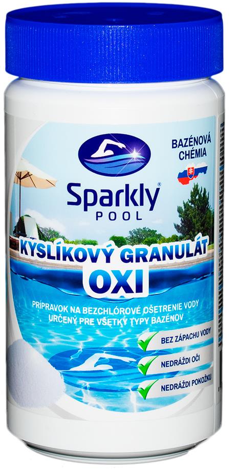 Sparkly POOL Oxi kyslíkový granulát 1 kg