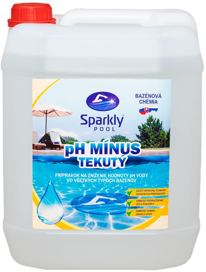 Sparkly POOL pH mínus tekutý 10 l
