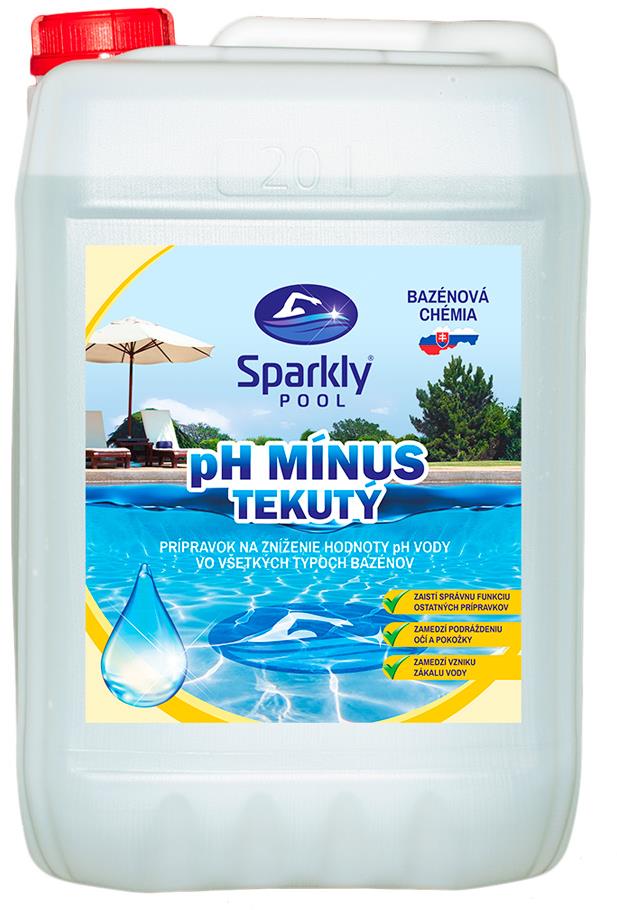 Sparkly POOL pH mínus tekutý 20 l