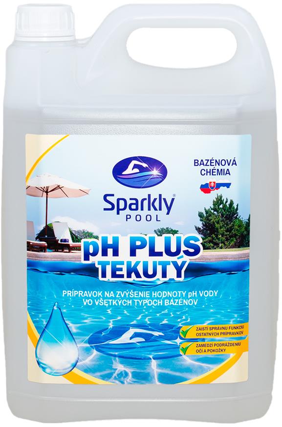 Sparkly POOL pH plus tekutý 5 l